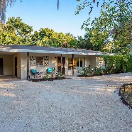 Villa Beautiful Glam Mid-Century 1 Block From Sarasota Bay With Firepit Exterior foto