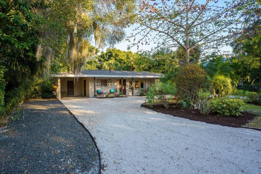 Villa Beautiful Glam Mid-Century 1 Block From Sarasota Bay With Firepit Exterior foto